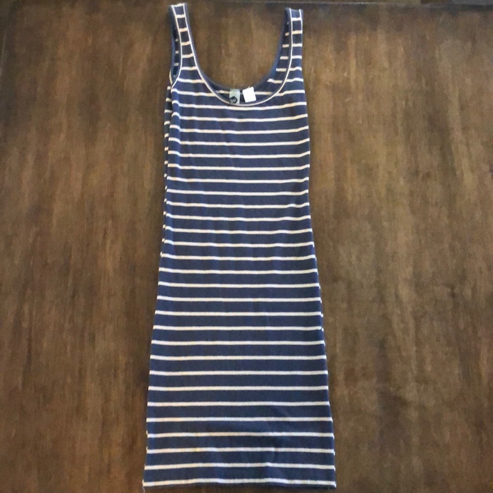 XS STRIPED TANK DRESS STRETCHY NORDSTROM BP CUTE